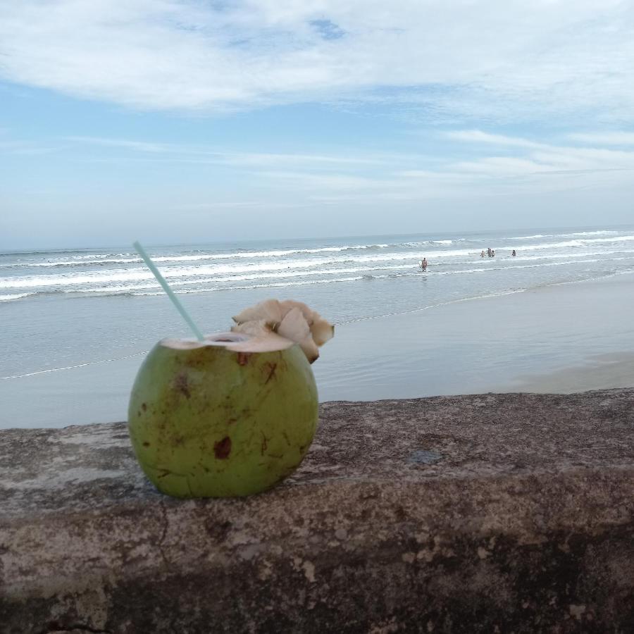 Otimo Apartamento Condominio Frente A Praia Mongaguá Dış mekan fotoğraf